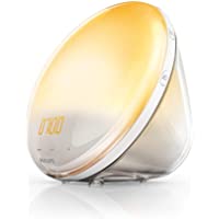 Los mejores  - Philips Wake-up Light HF3520-01 Despertador de Luz- Radio FM- 5 Sonidos Naturales- Alarma- sin cargador móvil- 800 W…